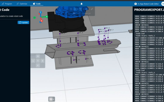 OCTOPUZ Feature Spotlight: In App Robot Code Editor